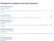 Tablet Screenshot of lambdoma.blogspot.com