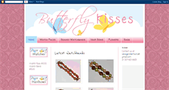 Desktop Screenshot of butterflykissesonline.blogspot.com
