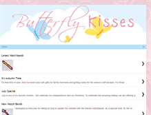 Tablet Screenshot of butterflykissesonline.blogspot.com