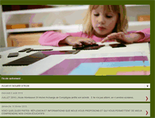 Tablet Screenshot of ecole-montessori-compiegne.blogspot.com