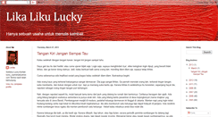 Desktop Screenshot of lucky-luqman.blogspot.com