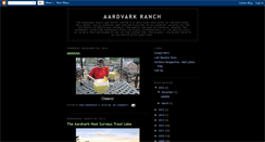 Desktop Screenshot of aardvarkranch.blogspot.com