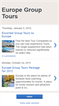 Mobile Screenshot of europegrouptour.blogspot.com