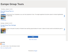 Tablet Screenshot of europegrouptour.blogspot.com