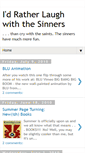 Mobile Screenshot of idratherlaughwiththesinners.blogspot.com