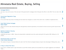 Tablet Screenshot of minnesotarealestateinformation.blogspot.com