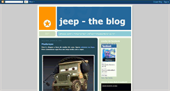 Desktop Screenshot of jeeptheblog.blogspot.com