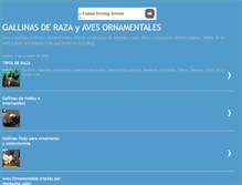 Tablet Screenshot of gallinas-de-raza.blogspot.com