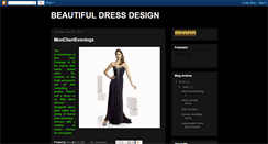 Desktop Screenshot of dressdesignbeauty.blogspot.com