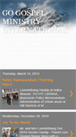 Mobile Screenshot of gogospelministryint.blogspot.com