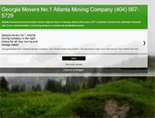 Tablet Screenshot of georgiamoversno1atlantamovingcompany.blogspot.com