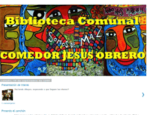 Tablet Screenshot of comedorjesusobrero.blogspot.com