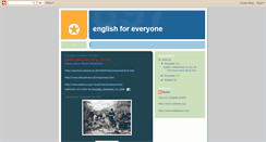 Desktop Screenshot of english-for-everyone.blogspot.com