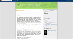 Desktop Screenshot of cerita-ceritaokbangets.blogspot.com