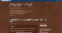 Desktop Screenshot of jannyjager.blogspot.com