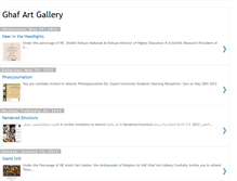 Tablet Screenshot of ghafgallery.blogspot.com
