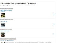 Tablet Screenshot of elloboydudomainedupetitcharentais.blogspot.com