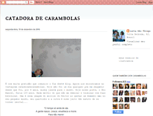 Tablet Screenshot of catadoradecarambolas.blogspot.com