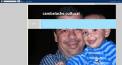 Desktop Screenshot of cambalachecultural.blogspot.com