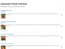 Tablet Screenshot of massage-equin-normandie.blogspot.com
