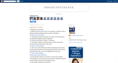 Desktop Screenshot of projectguidance.blogspot.com