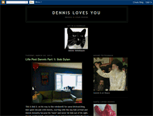 Tablet Screenshot of dennisohdennis.blogspot.com