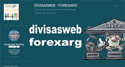 Desktop Screenshot of divisasweb.blogspot.com