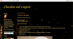 Desktop Screenshot of chocolate-lingerie.blogspot.com