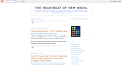 Desktop Screenshot of heartbeatofnewmedia.blogspot.com