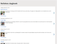 Tablet Screenshot of nelsdagboek.blogspot.com