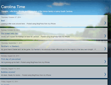 Tablet Screenshot of carolinatime.blogspot.com