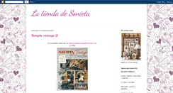 Desktop Screenshot of latiendadesonieta.blogspot.com
