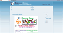 Desktop Screenshot of beginnerblocks.blogspot.com