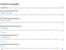 Tablet Screenshot of colectivo-crayola.blogspot.com