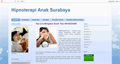 Desktop Screenshot of hipnoterapianaksurabaya.blogspot.com