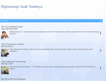 Tablet Screenshot of hipnoterapianaksurabaya.blogspot.com