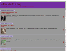 Tablet Screenshot of inhermouthagag.blogspot.com
