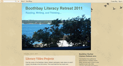 Desktop Screenshot of boothbayliteracy2011.blogspot.com