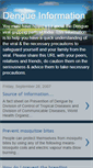 Mobile Screenshot of dengueinfo.blogspot.com