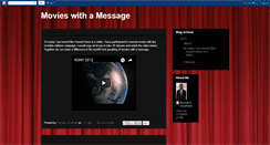 Desktop Screenshot of movieswithamessage.blogspot.com