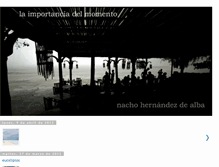 Tablet Screenshot of nachohernandezdealba.blogspot.com