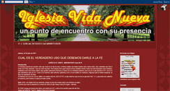 Desktop Screenshot of iglesiacristianavidanueva.blogspot.com