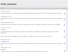 Tablet Screenshot of gritoliterario.blogspot.com