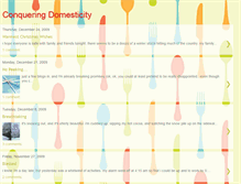 Tablet Screenshot of conqueringdomesticity.blogspot.com