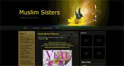 Desktop Screenshot of muslimsistershobbies.blogspot.com