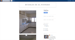 Desktop Screenshot of mueblesdeelpionero.blogspot.com