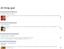 Tablet Screenshot of goatmaiden.blogspot.com