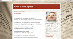 Desktop Screenshot of gruntoftheempress.blogspot.com