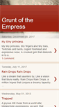 Mobile Screenshot of gruntoftheempress.blogspot.com