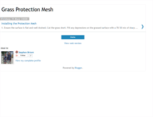 Tablet Screenshot of grassprotectionmesh.blogspot.com
